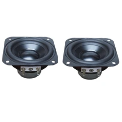 2.75 Inch Tweeter Midrange Woofer Speaker 6 ohm 15W Full Range Aluminum Basin HIFI Loudspeaker For Home Theater DIY