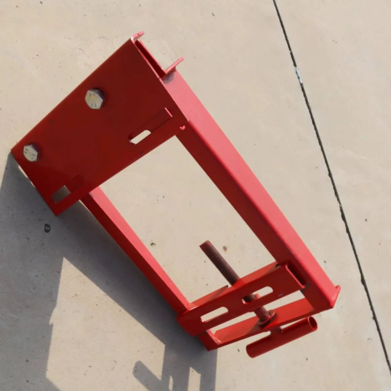 Mounting Bracket Trou Oblongs Water Pump Bracket Rectangular Frame for Tractor Mechanical Upgrades
