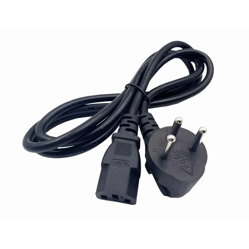 Middle East Israel three-plug C13 extension cord 1.5m rice cooker computer host server product tail power cord