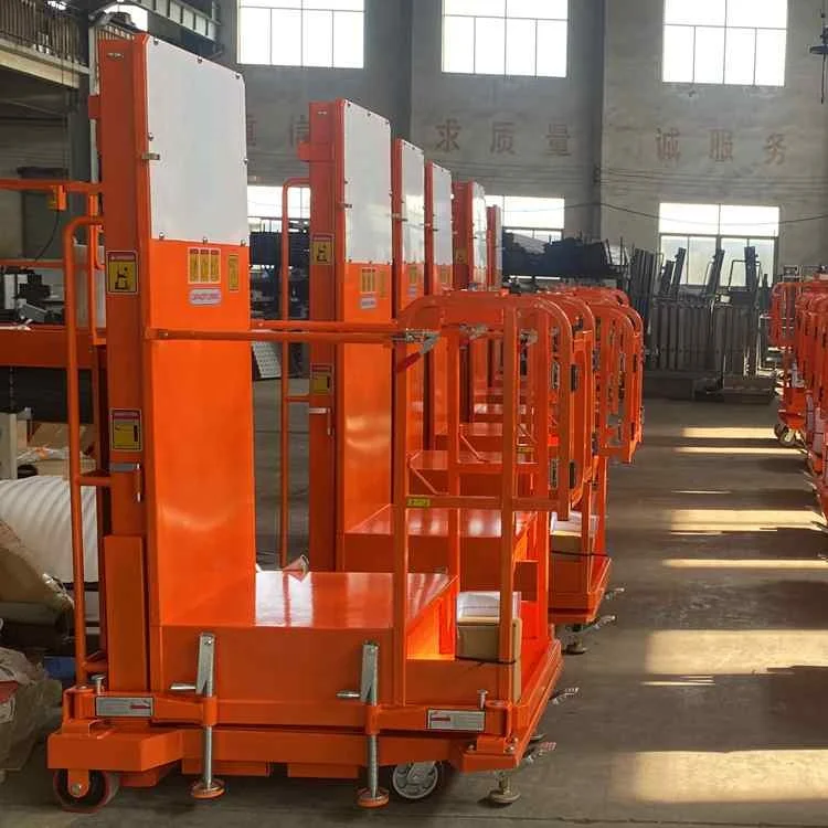 Cheap Price Full -Electric Aerial Order Picker 300KG Lifter 2.7M 3.3M 4.0M 4.5M Order Picker For Sale