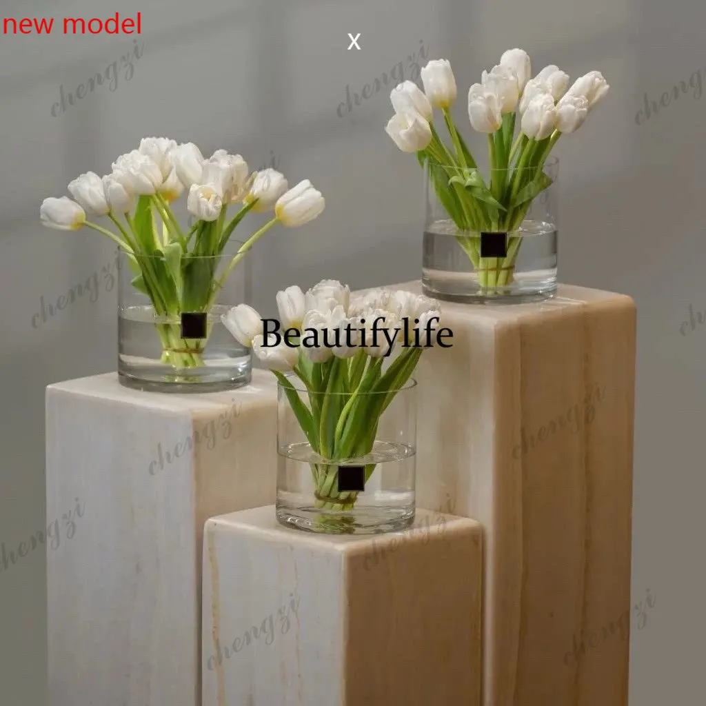 DD182Floor-to-ceiling ornaments, living room decoration, home pier edge columns, sculpture table