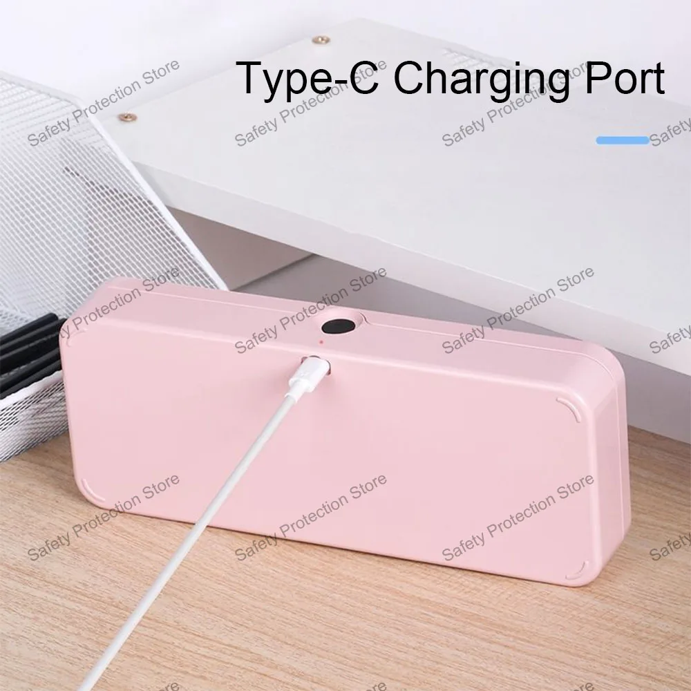 Fingerprint Storage Box Student Pen Case Fingerprint Safe Box Household Secret Hidden Safe Stationery Privacy Protection Box