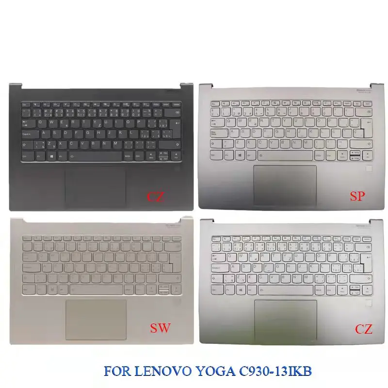 

ForThe New Lenovo Yoag C930-13IKB C930-13 Palm Pad Keyboard Touchpad CZ SP SW CZ Keyboard