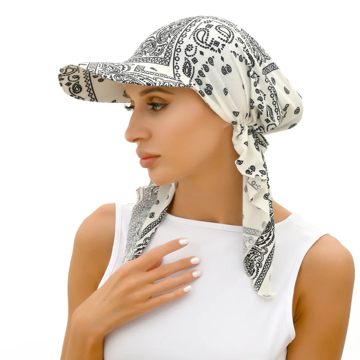 Ramadan Summer Sport Outdoor Caps for Women Headscarf Hijab Islamic Clothing for Women Baseball Hat Fashion Hat Hijab