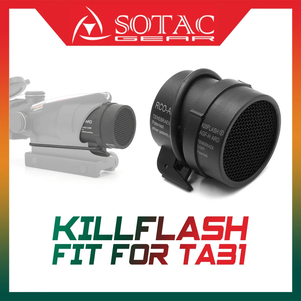 

Anti-Glare Kill Flash for ACOG, 4x32 Scope kill Flash