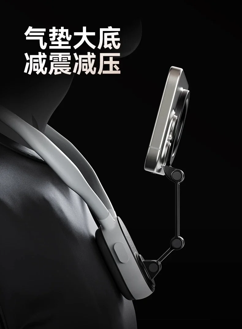 Mobile phone neck bracket, shooting equipment, neck hanging chest mobile phone fixing bracket