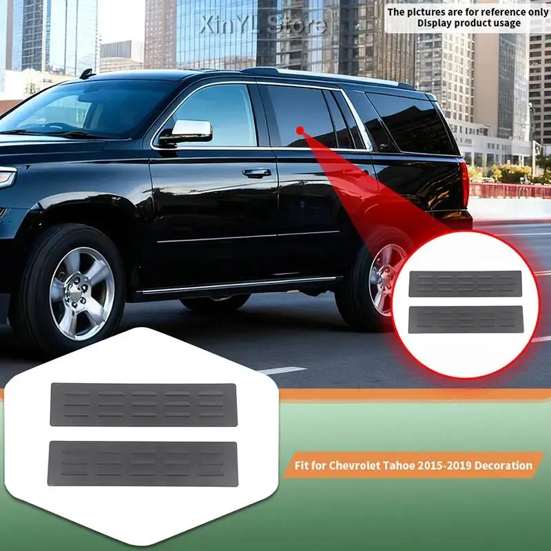 

Car Metal Rear Window Louver Ventilation Panel For Chevy Tahoe/Suburban/GMC-YUKON/ESCALADE 2015-2019 Exterior Accessories