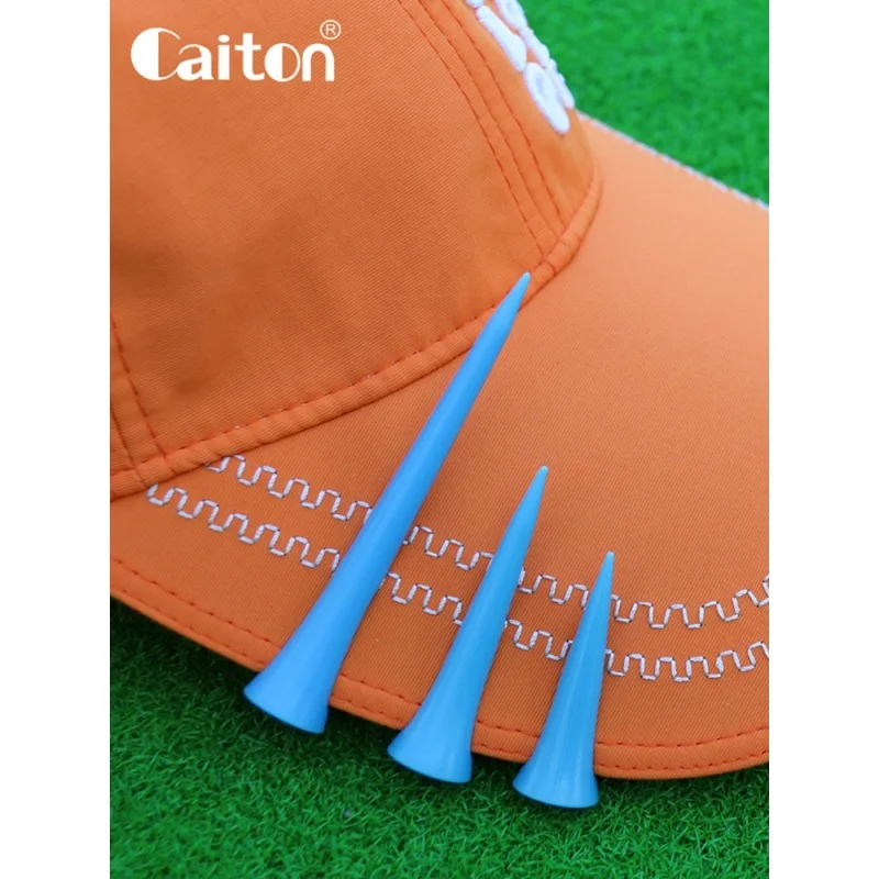 Caiton Golf Spike Plastic Portable Golf Ball tee Ball Tray Ladder Seat Practice products