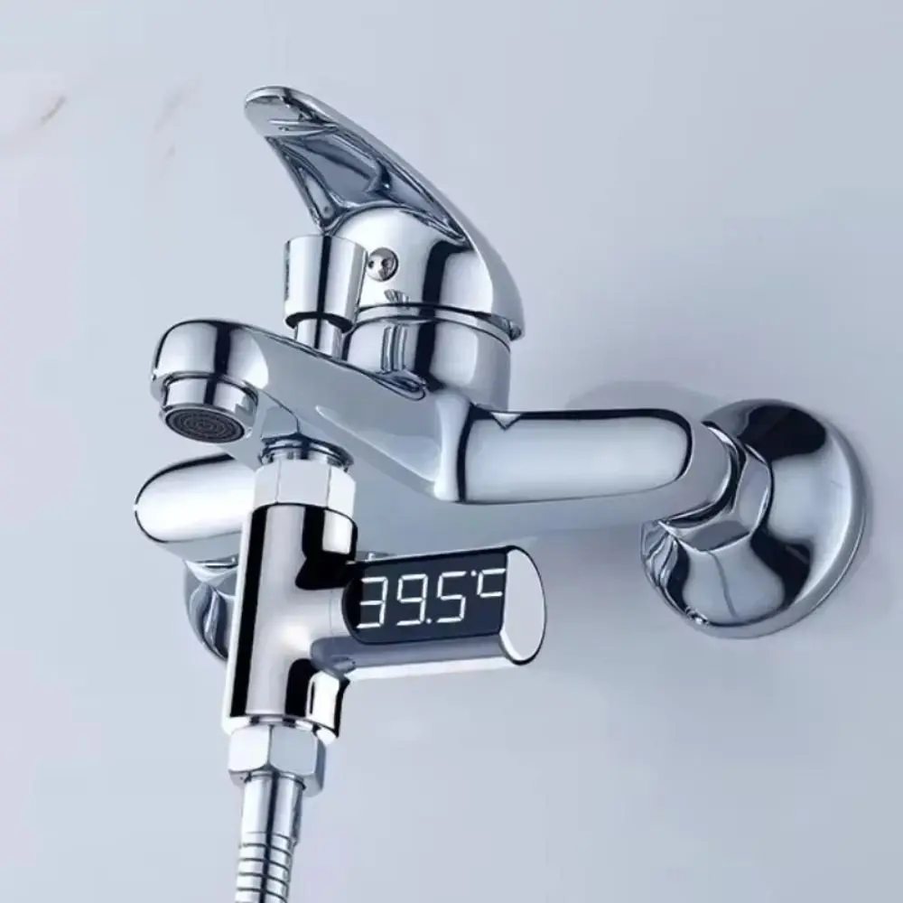 Baby Care LED Display Water Temperature Monitor Hot Tub Monitoring Bathing Temperature Meter ABS 0-100℃ Shower Faucets Household