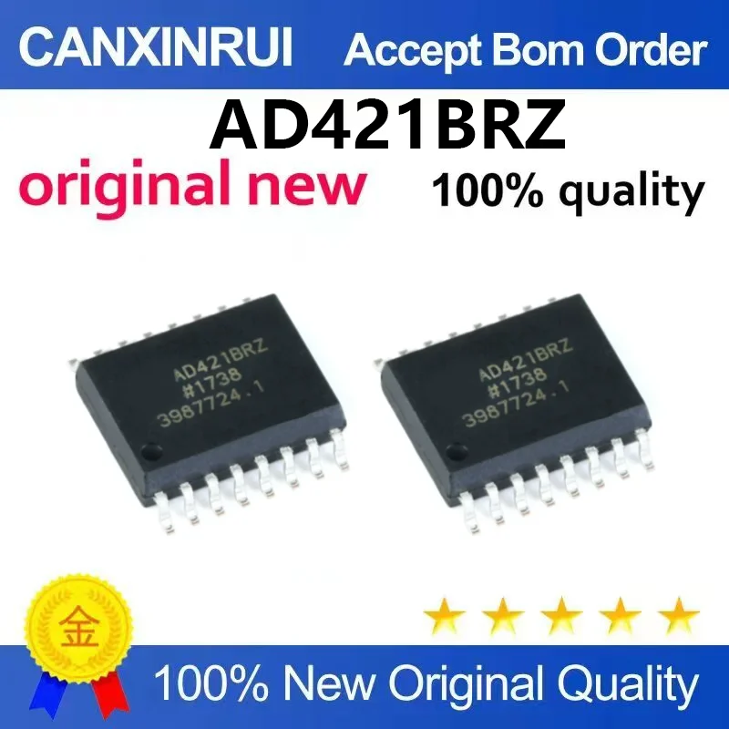 (5pcs-100pcs)AD421BRZ AD421B package SOP-16 analog-to-digital converter IC integrated chip