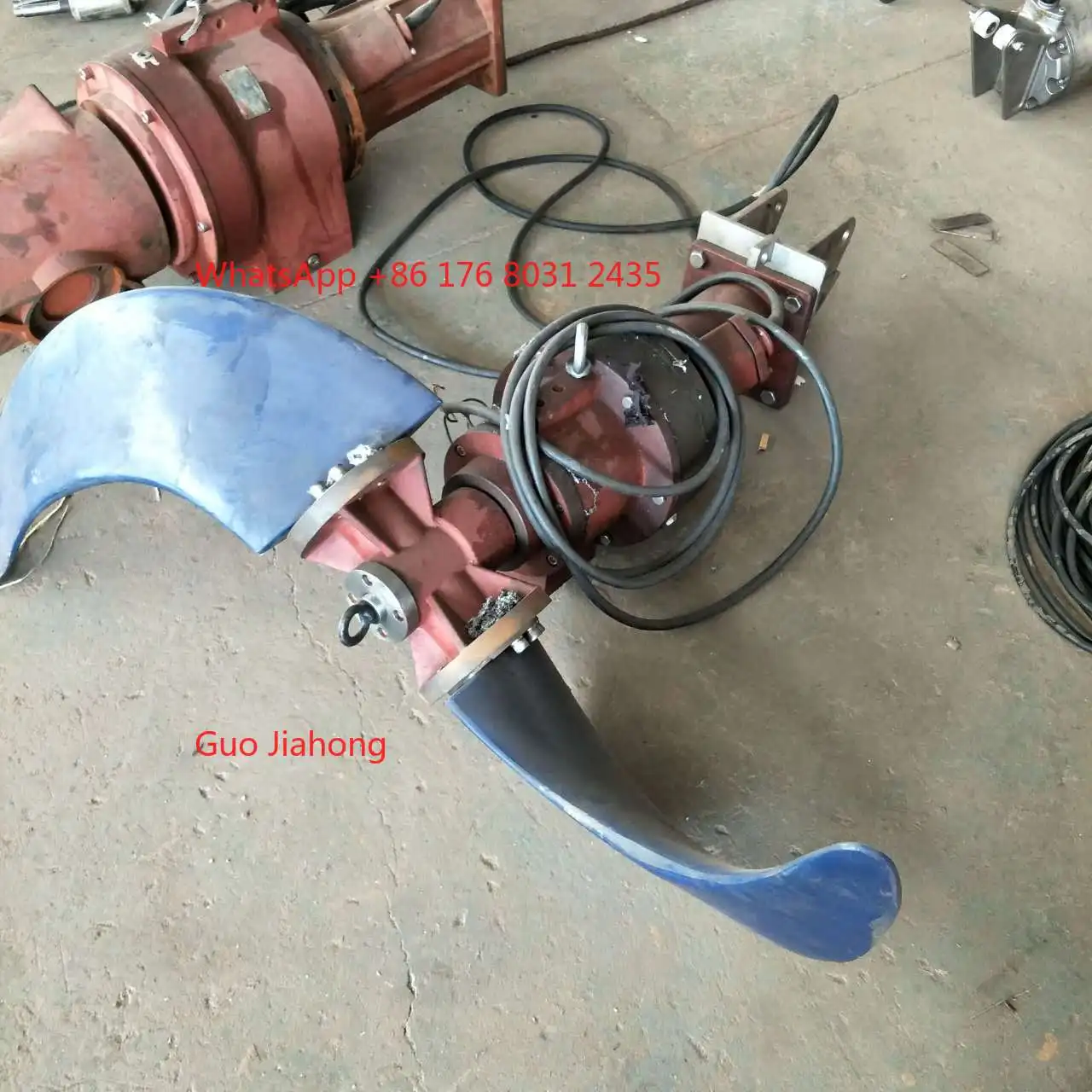 

Submersible mixer, underwater mixer, submersible mixer
