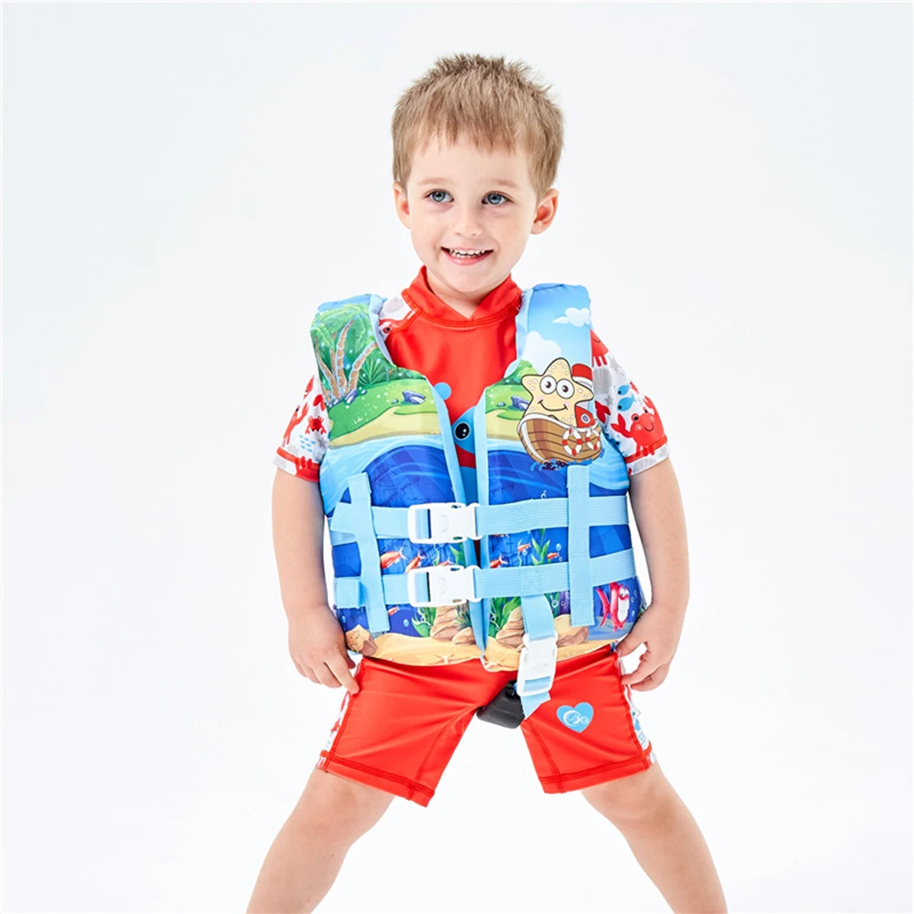 

Kids Life Jacket Float Jacket Toddler Swimsuit Assist Swimwear Swim Training Buoyancy Swim Vest Life Jacket