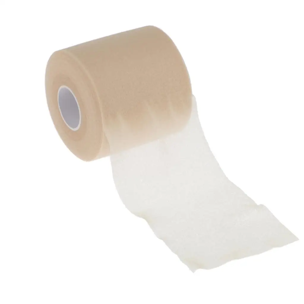 Athletic Sponge Bandage Tape Non Adhesive Elastic Pre Wrap Protective Layer for Sports Fitness Care