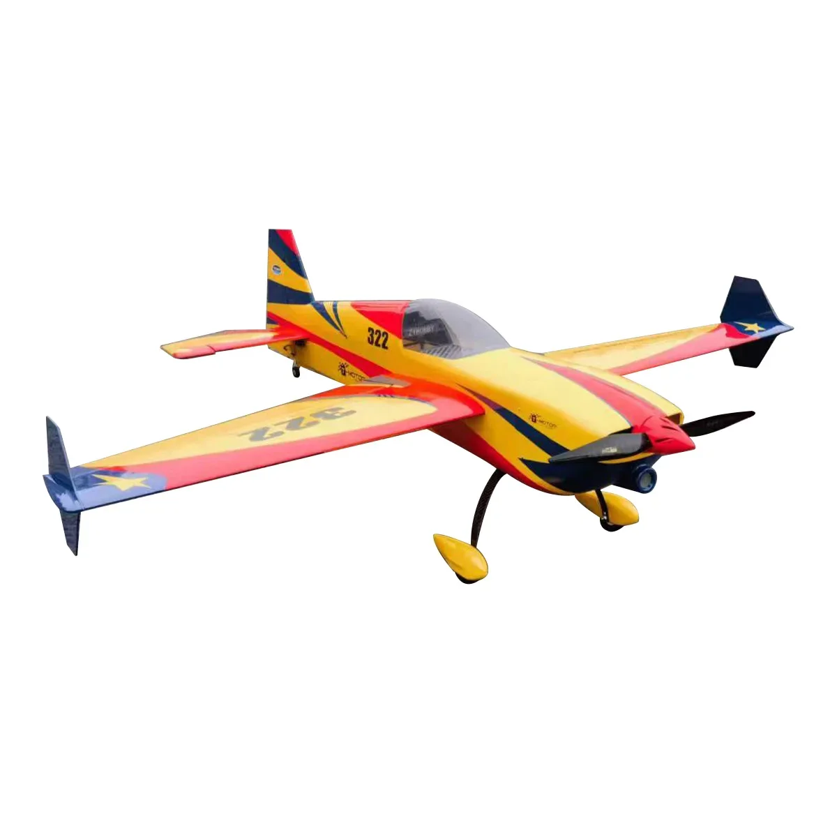 67 Inch Votec 322 RC Electric Model Plane Balsa Wood Quick Release Airplane ARF Version