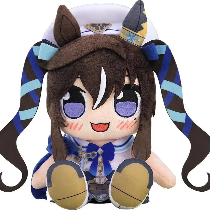 

Uma Musume Pretty Derby плюшевая игрушка Agnes Tachyon Seiun мягкая кукла милый мягкий коллекционный подарок для детей на день рождения, Рождество