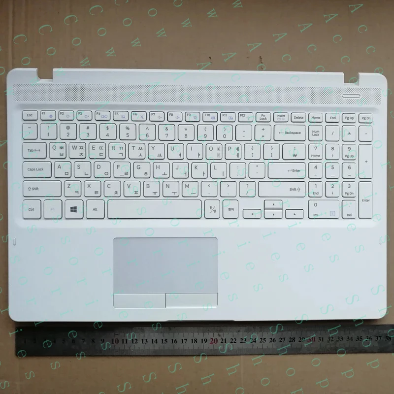 PP+Korean layout new laptop palmrest cover with keyboard for samsung 501R5L 550R5L 500R5L 501r5l