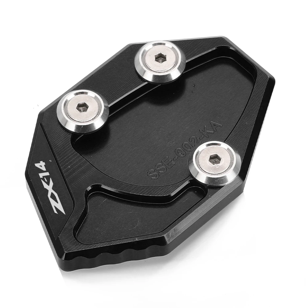 ZZR 1400 دراجة نارية مسنده وسادة للقدم الجانب حامل تكبير زلاجات لكاواساكي ZZR1400 GTR1400 ZX-14R GTR 1400 2006-2024 2023 2022