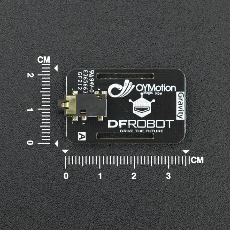 Imagem -03 - Sensor Eletrônico Gravidade Oymotion Coleta Músculo Sinais Eletromagnéticos Compatível com Arduino