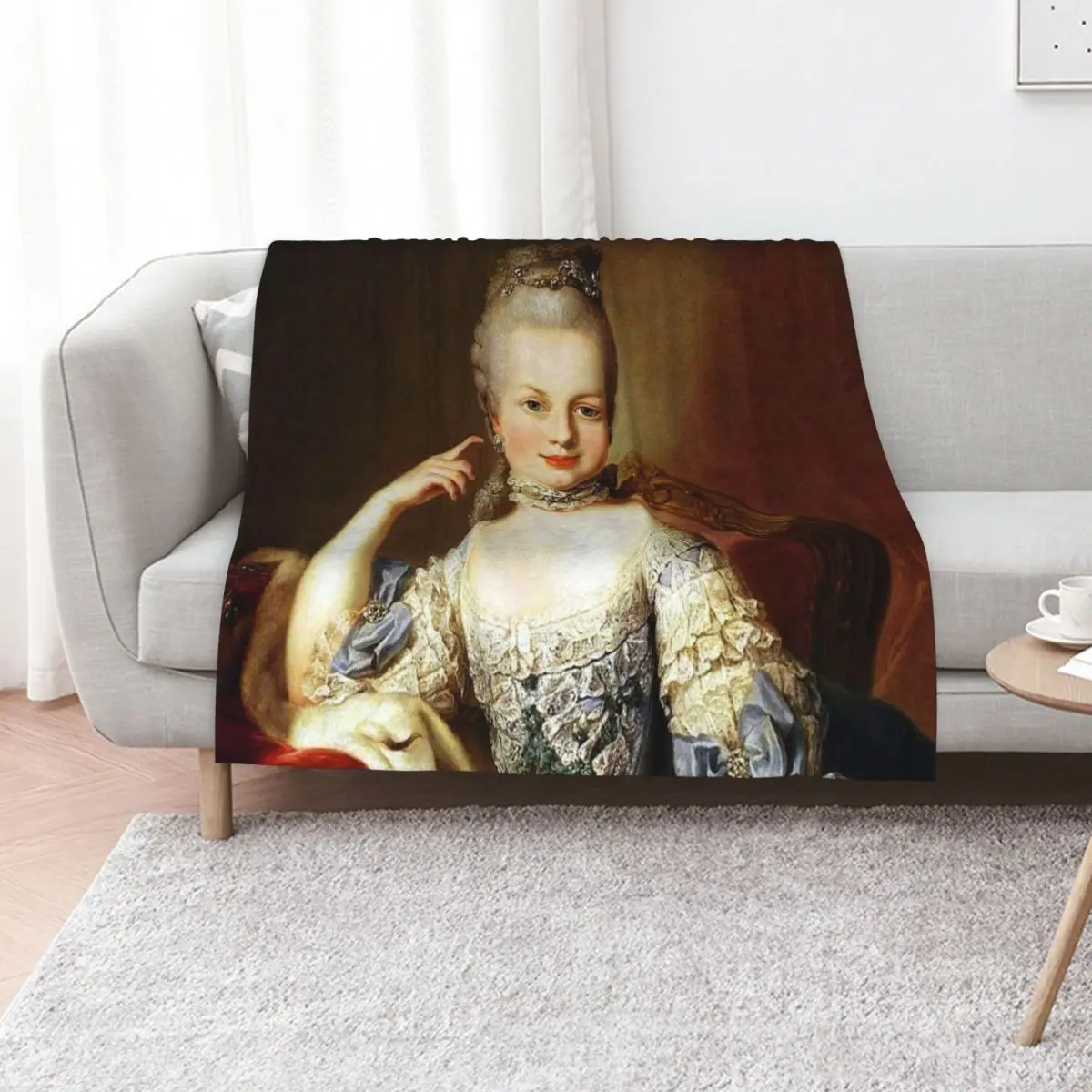 Marie Antoinette - 1767 Throw Blanket manga Blankets For Bed For Sofa Thin halloween Thermal Hairy Blankets