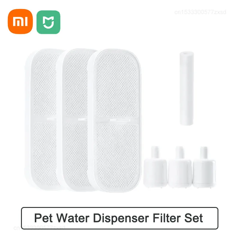 Original Xiaomi Smart Wireless Pet Water Dispenser Filter Set Drinking Fountain Automatic Filtering Replacement Accessories