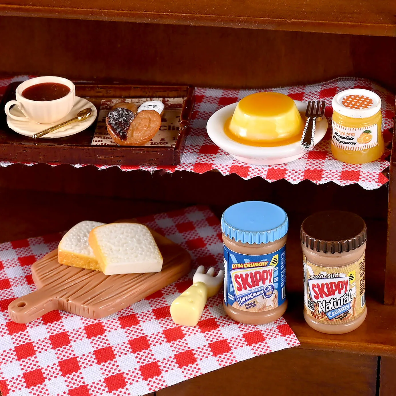 

Scale Miniature Dollhouse Simulation of Peanut Butter Model Decor Toy for Doll Accessories Toy Model Home Decoration Gifts