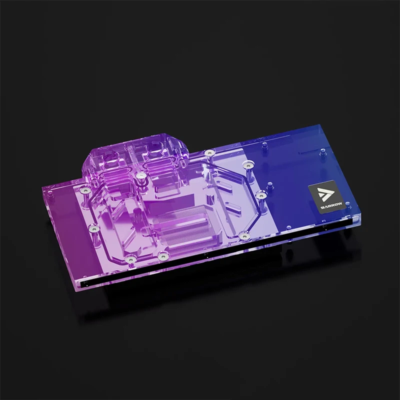 Barrow GPU-Wasserblock für ASROCK Radeon RX 9070XT Taichi 16 GB OC Grafikkartenkühler, BS-AMD9070XT-PA