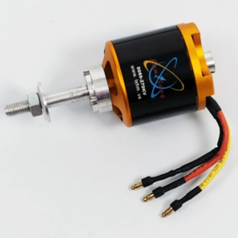 Brushless Motor para RC Avião, LX Sky voo, Hobby, Lanxiang1.6M, Wingspan, F4U Corsair hélice Warbird, 270kv