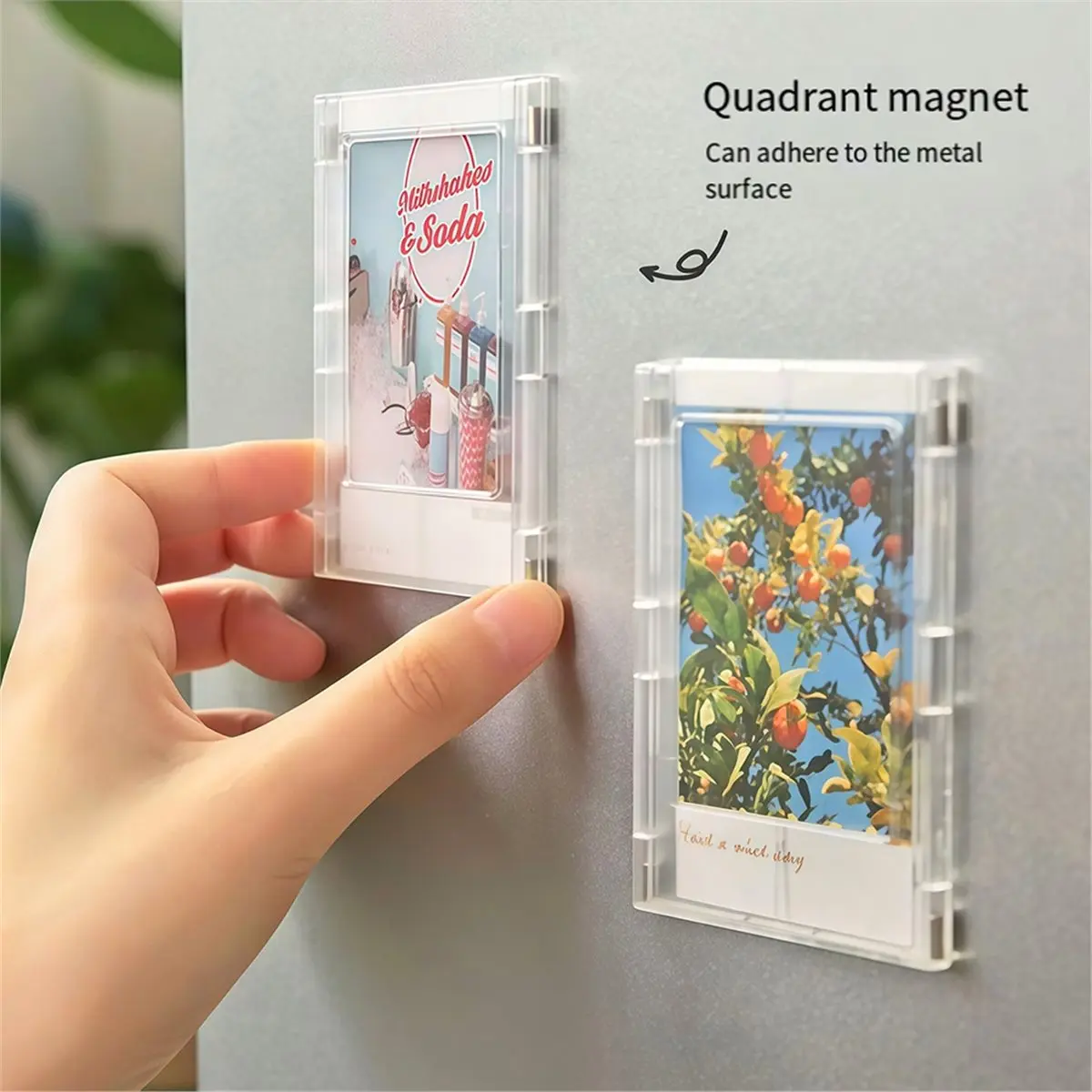 

Магнитная фоторамка для холодильника Industrial Tools, магнитный стикер 3 дюйма для холодильника, фиксированная фотокарточка с магнитом