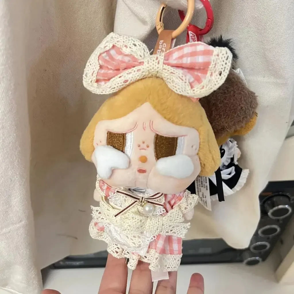 For 17cm Crybaby clothes cute pink maid dressed for clothes Dolls Accessories Cute Decoration Little Clothes