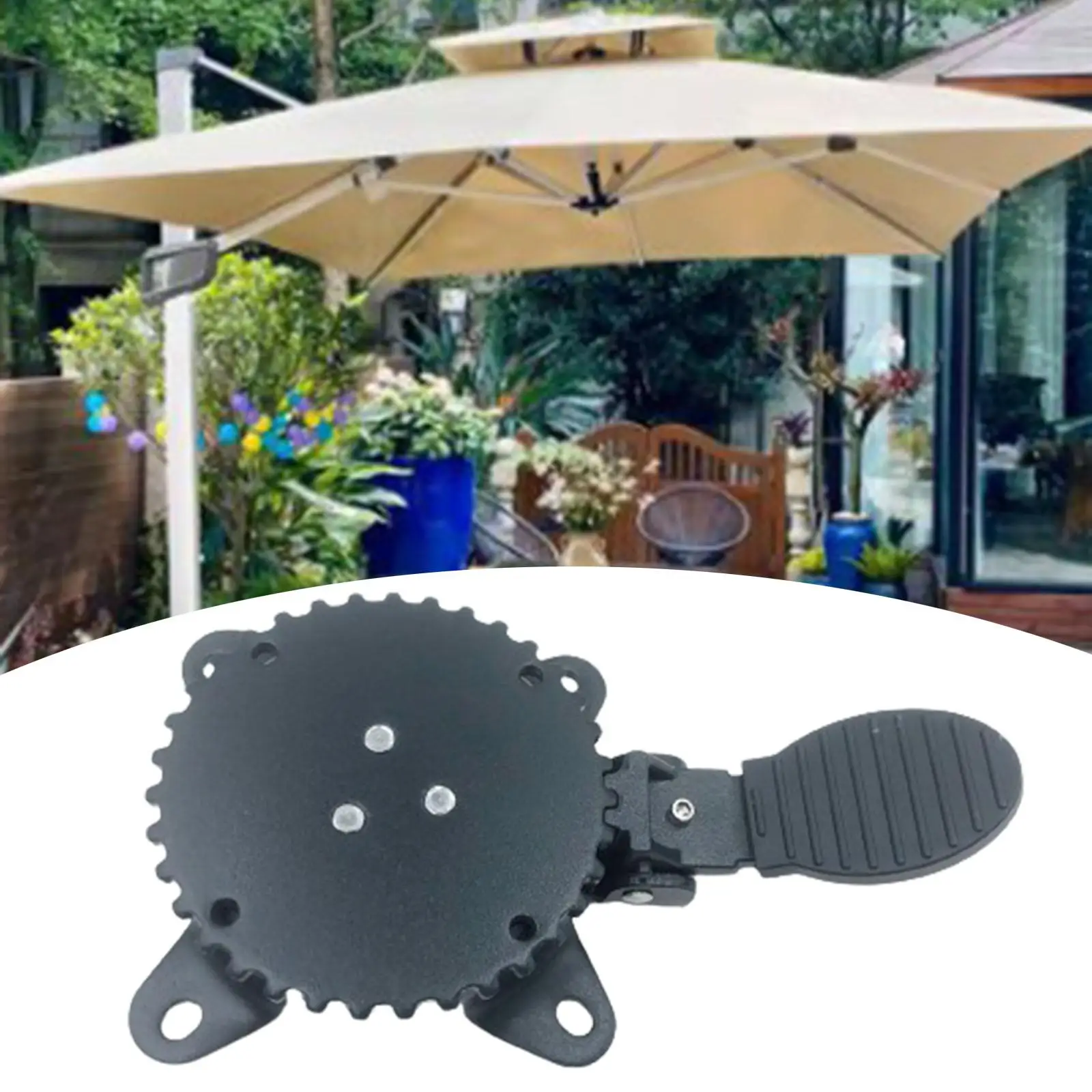 

Patio Umbrella Base Patio Umbrella Stabilizer 360° Rotatable Heavy Duty Umbrella Holder for Yard Fishing Balcony Beach Barbecue