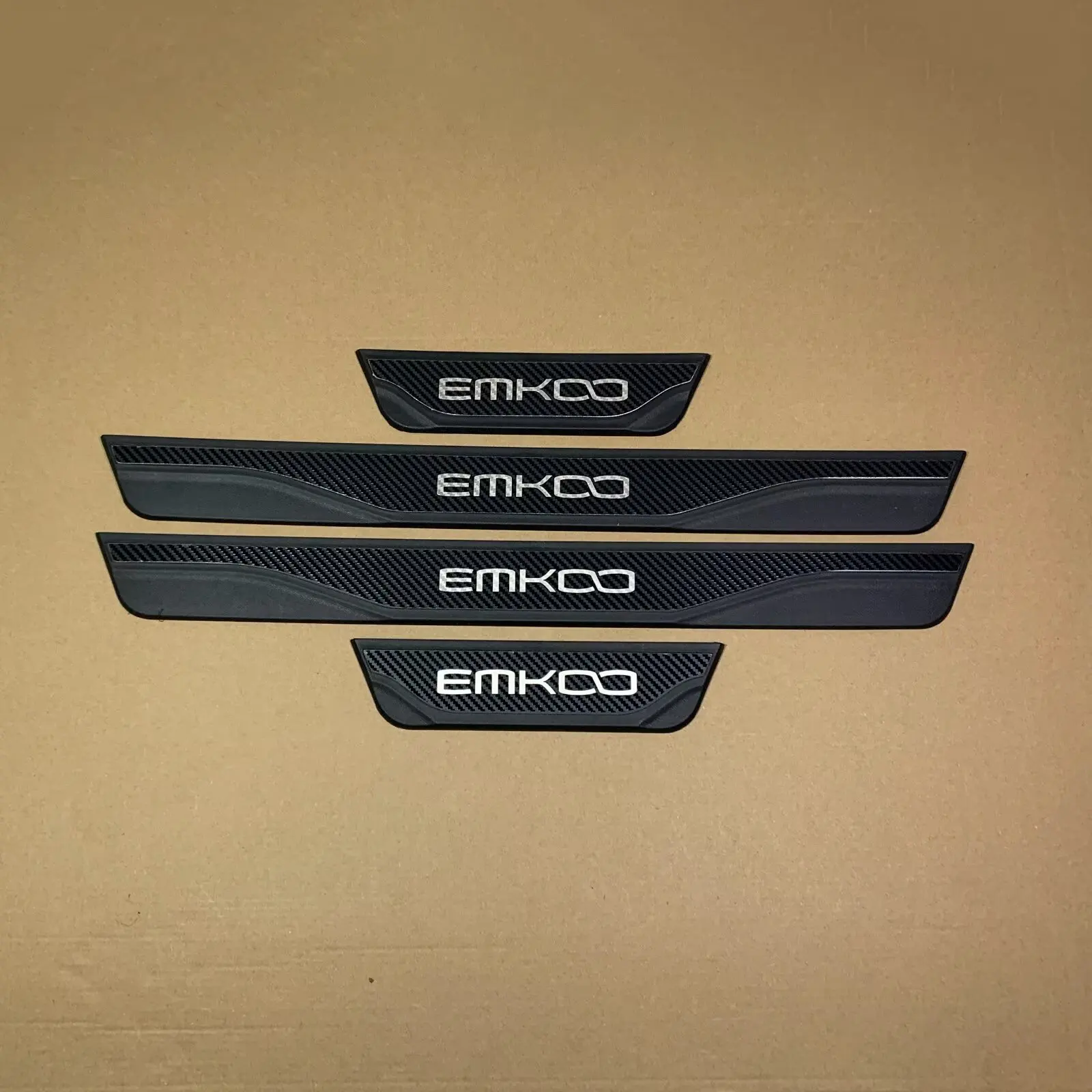 For Gac Trumpchi Emkoo 2022-2025 2026 Door Sill 3d Shell Scuff Plate Kick Protector Sticker Guard Pedal Car Auto Parts Supplies