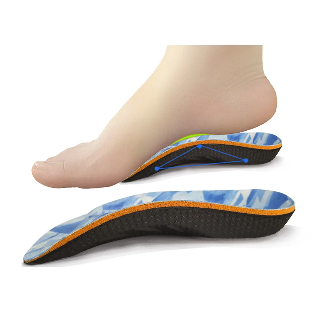 

Arch Correction Insoles Thickened Half Mat Invisibility Non- Shoe Cushions S 36-39 Assorted Color Foot Care Insoles