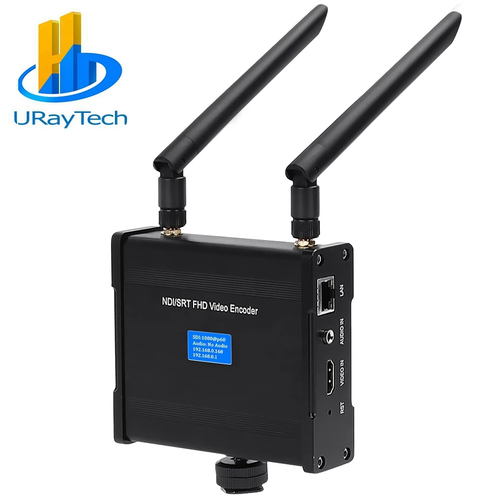 

H.265 H.264 HDMI Live Broadcast WIFI Video Encoder HEVC NDI RTMP SRT UDP RTSP Live Streaming Streamer support Battery