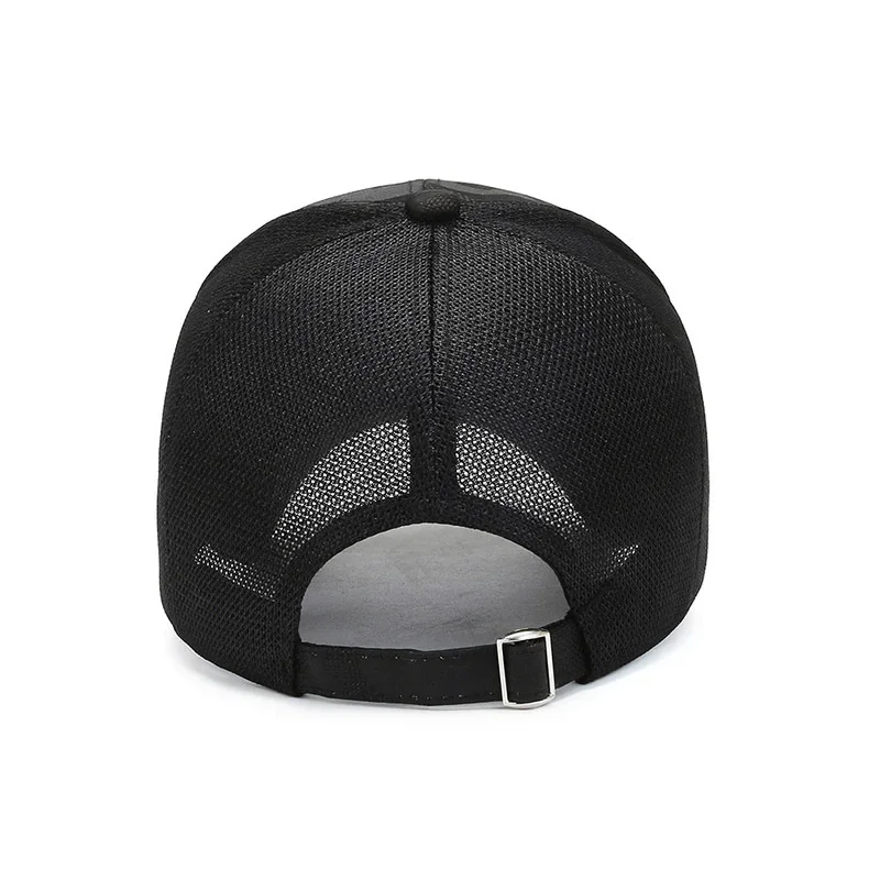 New Spring/Summer Embroidered Letter Camouflage Hat MenS Fashion Casual Baseball Cap Breathable Cap, Mesh Visor Hat Bat grip