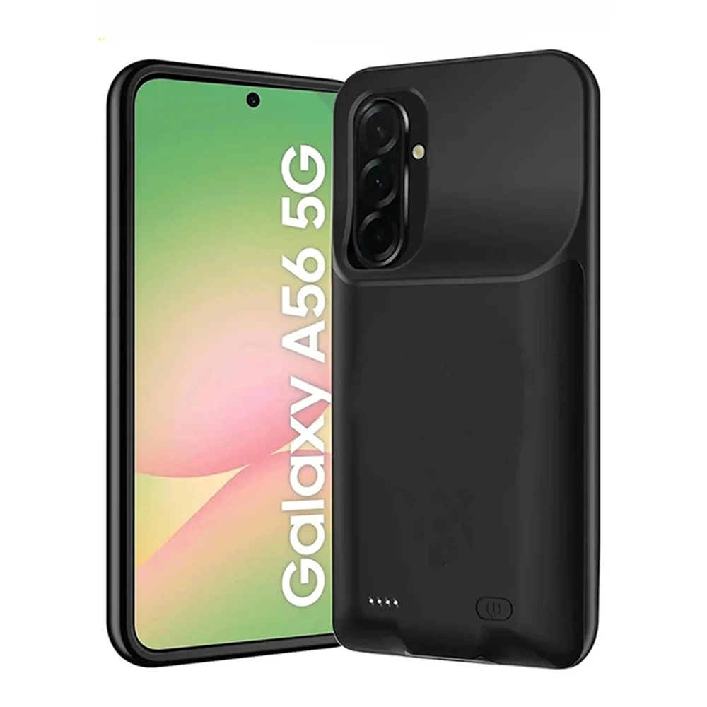 

10000mAh Battery Charger Case for Samsung Galaxy A36 A56 A55 A54 A15 A16 A17 A34 A35 Power Bank External Battery Charging Cover