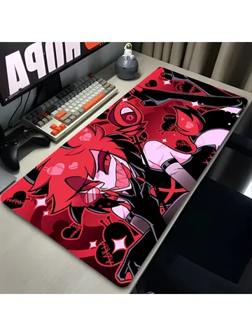 Коврик для мыши Hazbin Hotel XXL - большой игровой коврик с ярким дизайном — внешний вид товара