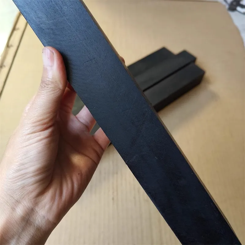 خشب الصندل الأرجواني خشب الأبنوس الغارق DIY عالي الكثافة نحت الخشب الأسود مواد صنع الحرف اليدوية