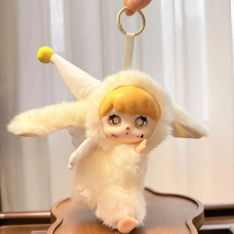 ألعاب من القطيفة لطيف وممتع عرضة النوم الموقف طويل الأذن أرنب الأوروبي المنك ألعاب من نسيج مخملي قلادة أجنحة الفينيل الوجه ستار عيون هدية