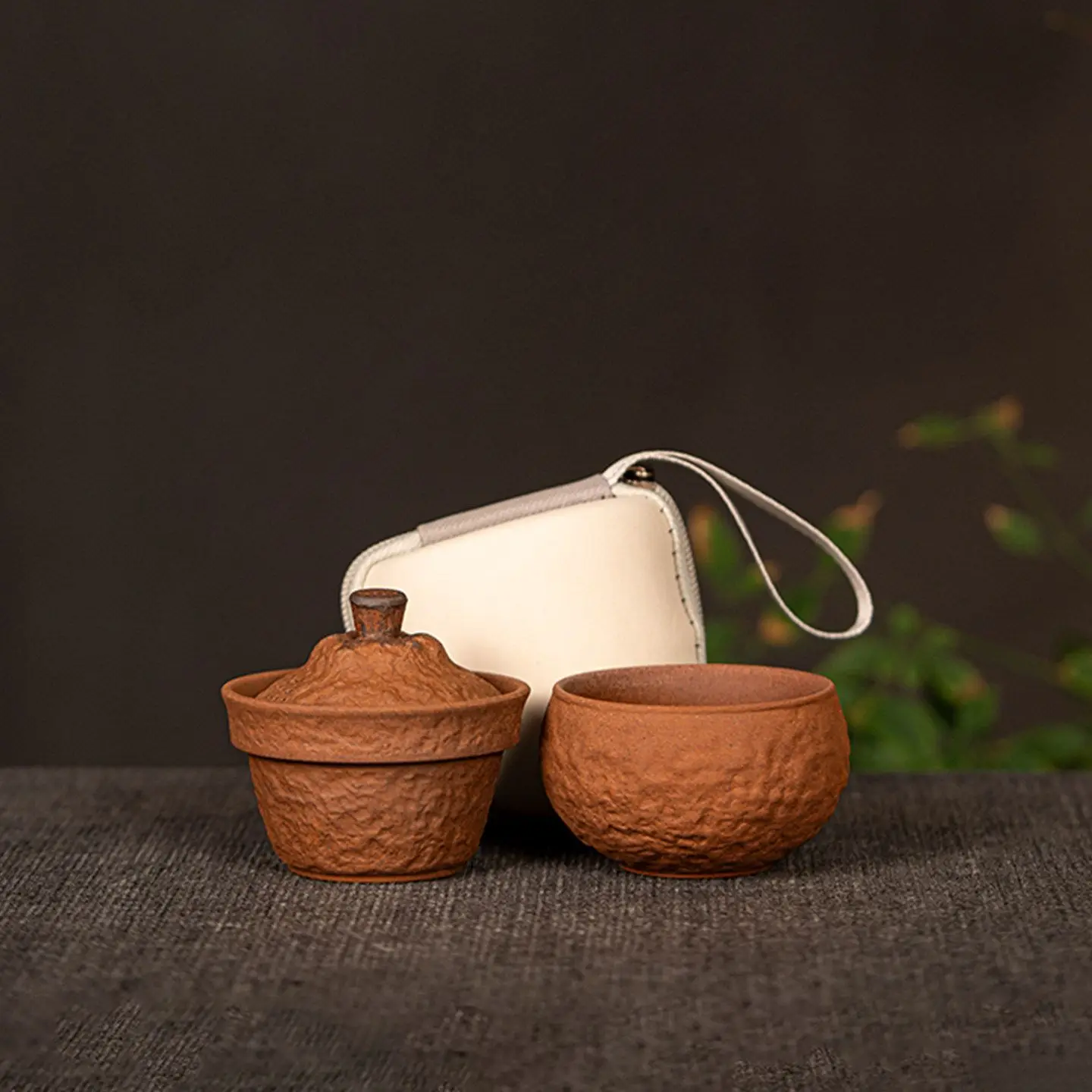 Coarse Pottery Teapot Old Rock Clay Single Teaware Quick Cup Portable Travel Tea Maker Outdoor Tea Set 2026 New Master Original