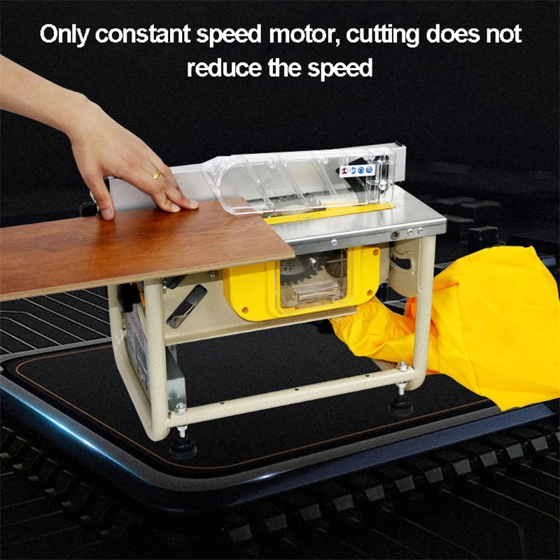 Woodworking Portable Sliding Table Saw 45 Degree Precision Angle Dustproof Cutting Saw Woodworking Cutting Tool