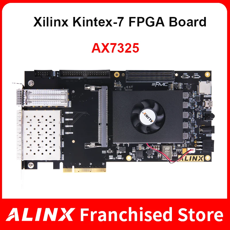 

ALINX AX7325: XILINX Kintex-7 K7 XC7K325 PCIE Accelerator Card FPGA Board