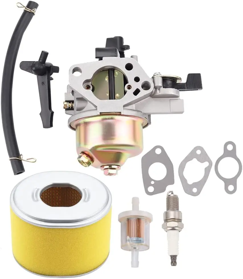 GX240 Carburetor w Air Filter Fuel Line for GX270 GX 240 270 270cc 8HP 9HP Engine WT30X Water Pump 16100-ZH9-W21