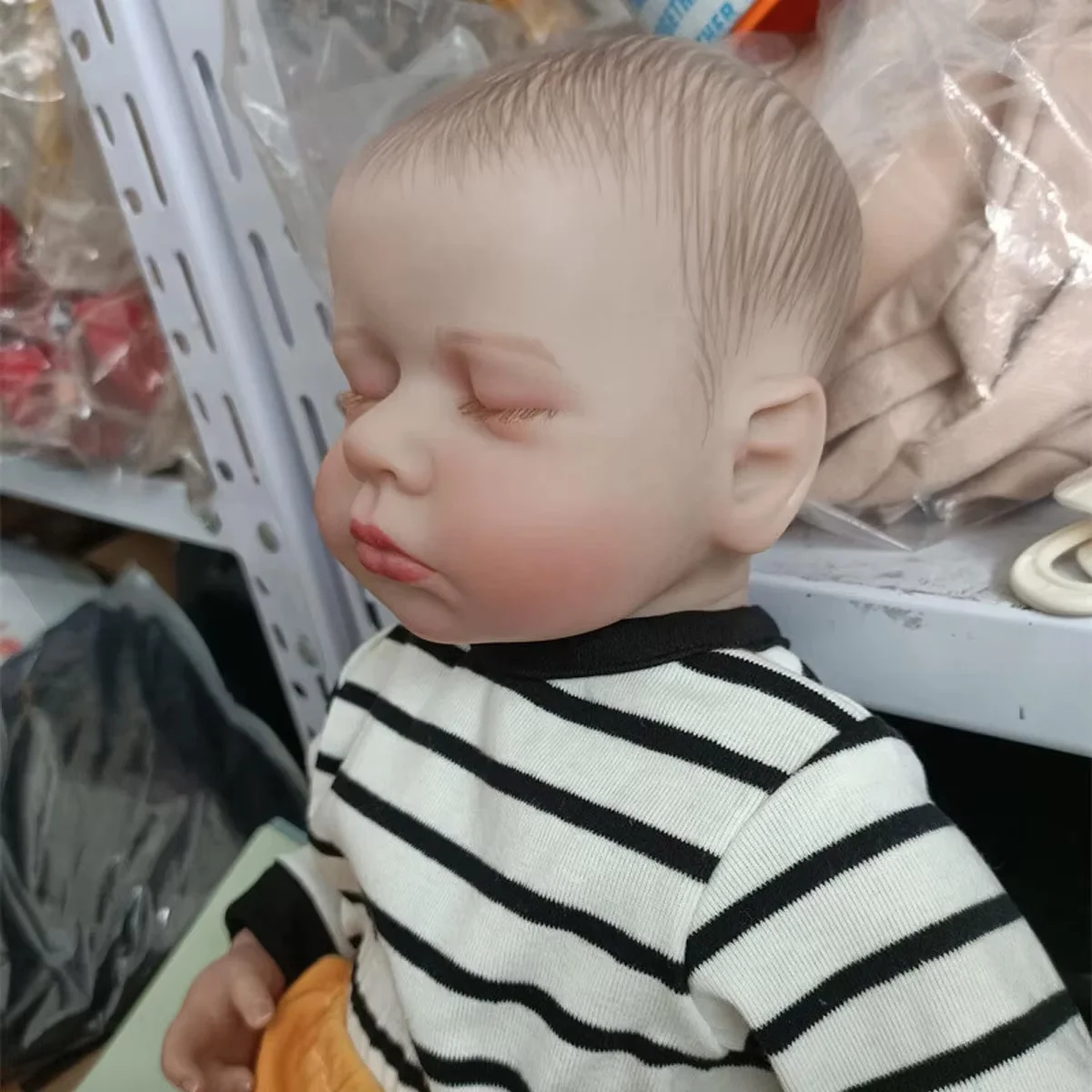 ジョイオラ 50CM 新生児ベビー人形 3D肌リアルファッションリボーンドール ソフトタッチ高品質手描き人形 誕生日プレゼント