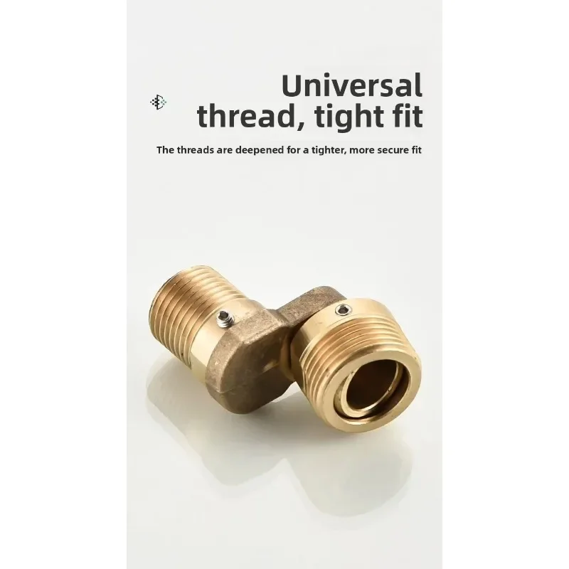 Shower Head with Adjustable Angle, Swivel Extension, and Curved Foot. Curved Corner Joint for Corner Connections.