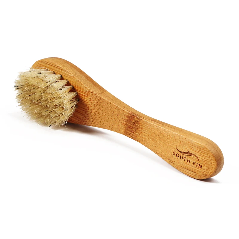 Setole naturali per spazzole per il viso Spazzole esfolianti per il viso Donna in legno Uomo Cura della pelle Spazzola per il corpo Massaggiatore Scrubber Strumenti