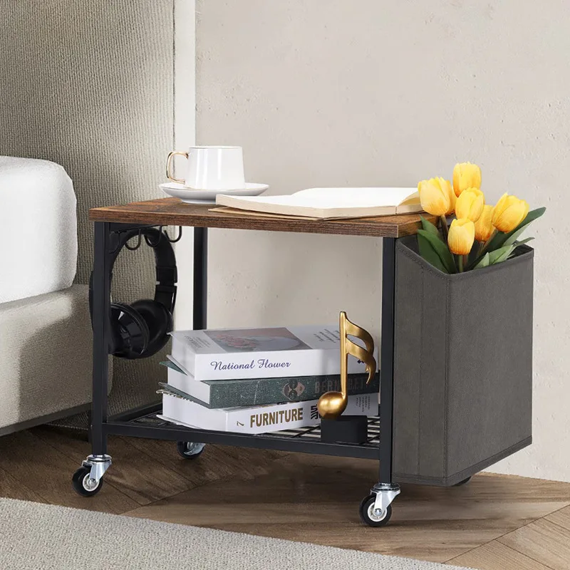 

Customizable cross-border printer rack office storage rack copy movable host multi-layer floor storage rack side table