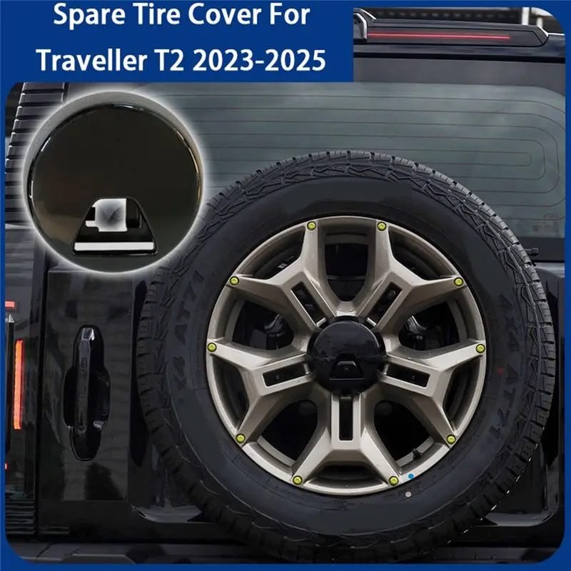 Tailgate Spare Tire Cover Rear Camera Installation Base Spare Tire Cover For Jetour