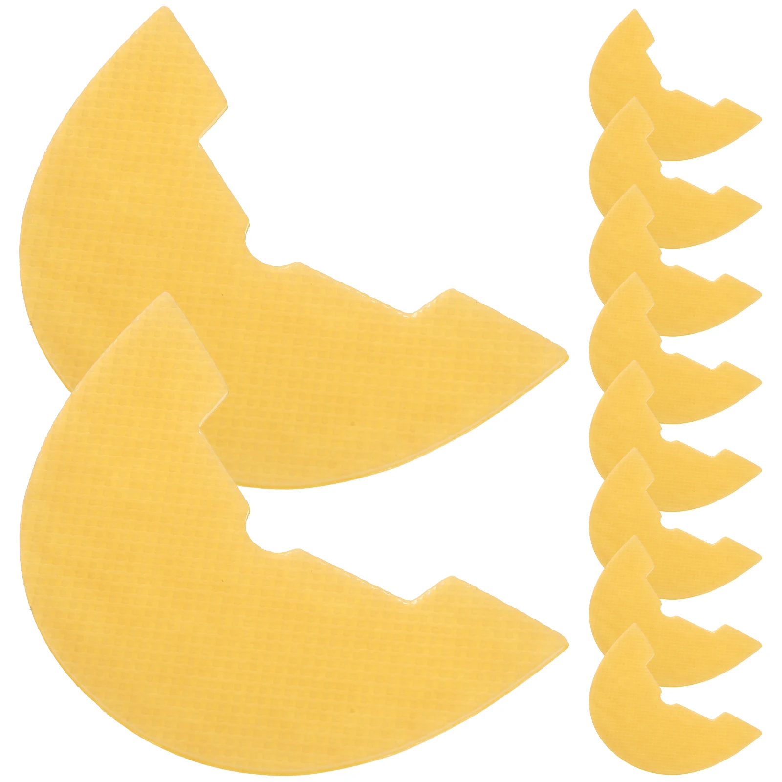 

5 Pairs Anti-wear Sole Stickers Repair Kit Rubber Nonslip Heel Pads for Shoes Boot Replacement Insoles Shoe Heel Pad