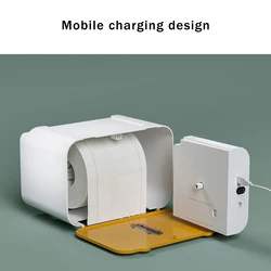 Smart Sensing Nail-free Toilet Paper Dispenser Automatic Napkin Box