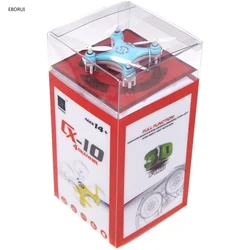 Cheerson CX10 Mini Nano RC Drone 2.4GHz 4CH 6-Axis Gyro, LED akumulator Nano RC UFO Quadcopter prezent zabawka dla dzieci RTF